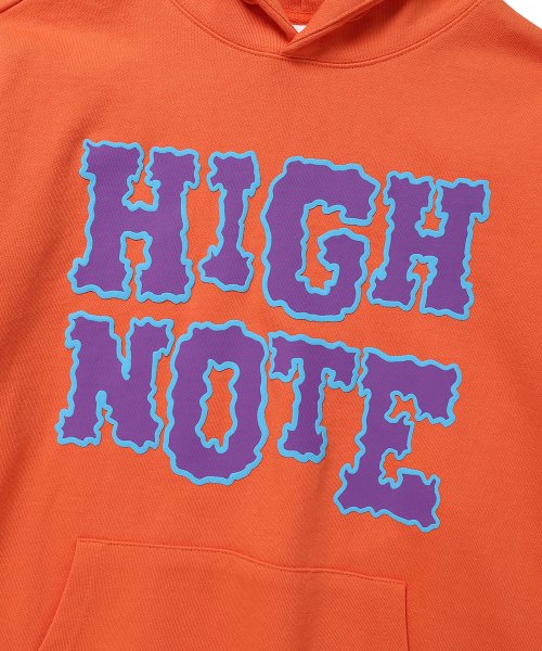 HIGH NOTE HOODIE ORANGE(CV2DSUM406A)