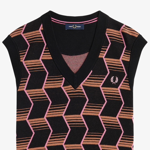 [Womens] Жаккардовый вязаный жилет (102) AFPF231K106-102