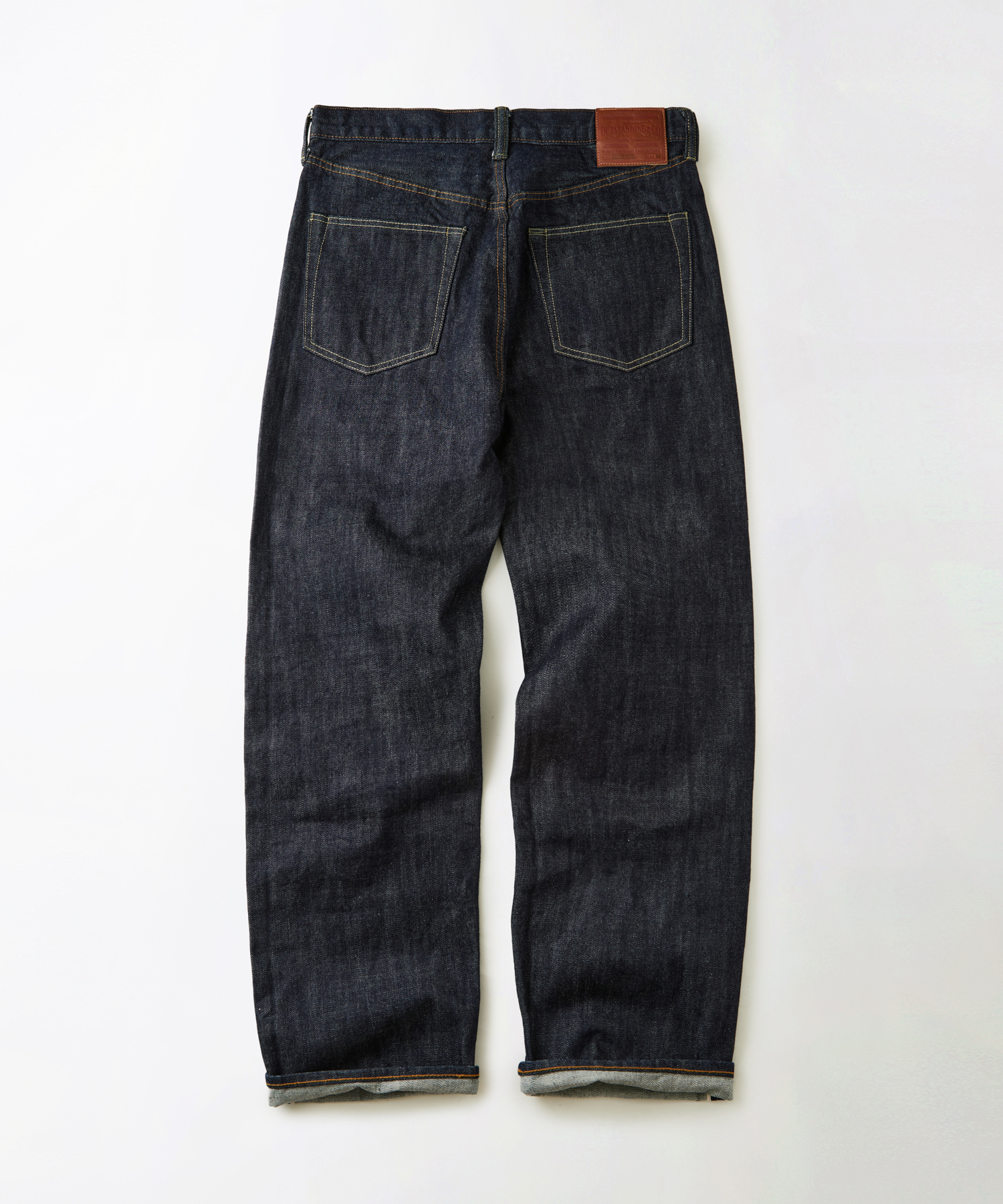Прямые джинсы селвидж 40S_Indigo