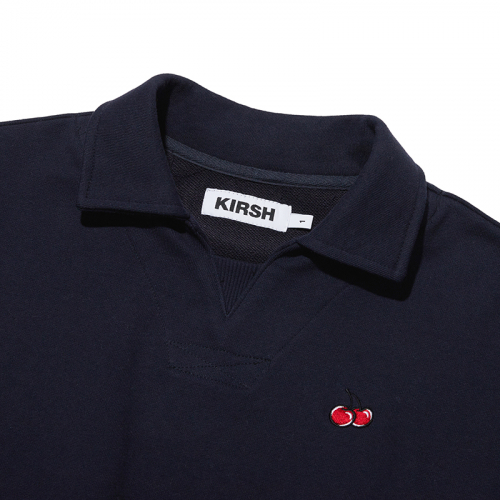 さらに100円引き◇KIRSH◇CHERRY COLLAR POINT SWEATSHIRT (KIRSH