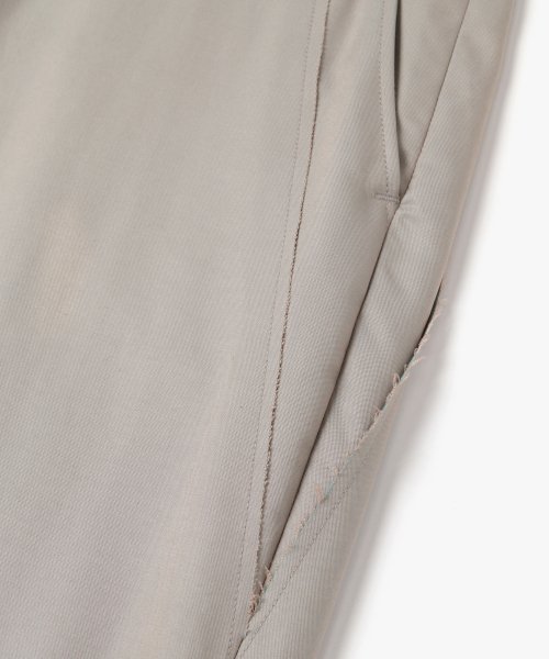 Двухцветные широкие джинсы low-cut - Light Grey