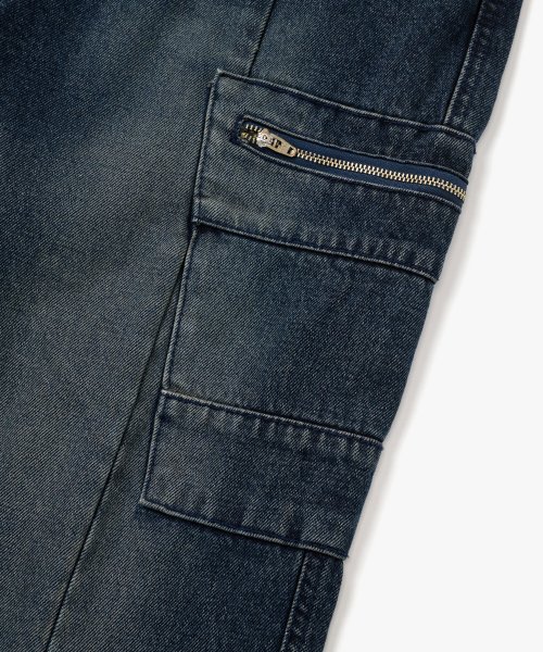 Свободные карго с разрезами - Vintage Denim