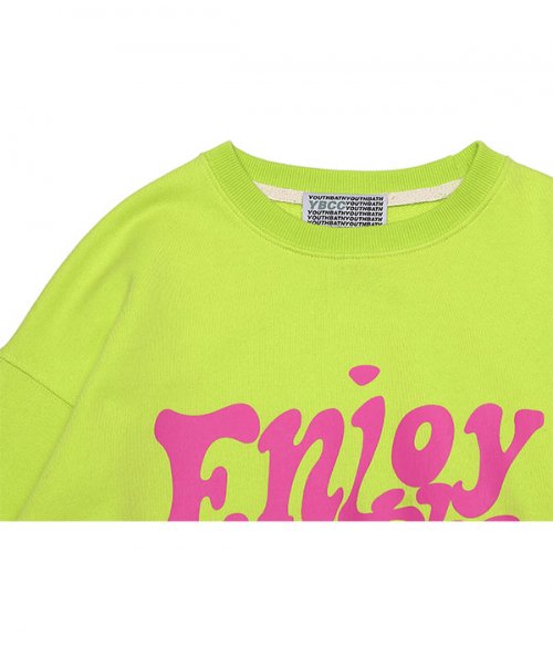 ENJOY SWEATSHIRT_F.YELLOW