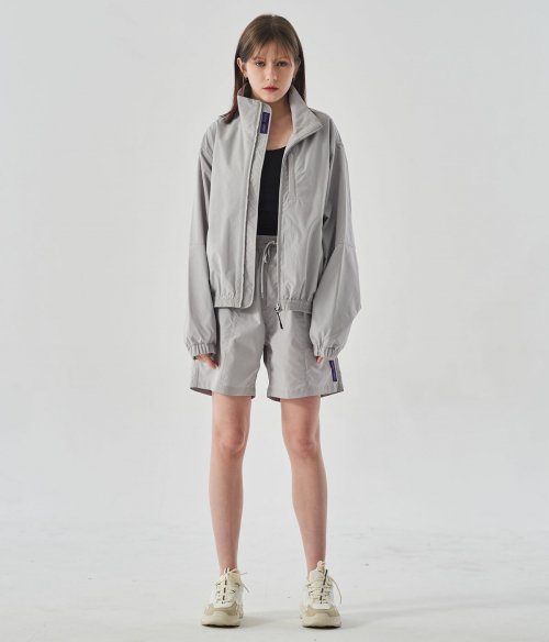 Ветрозащитные шорты (Light Gray)