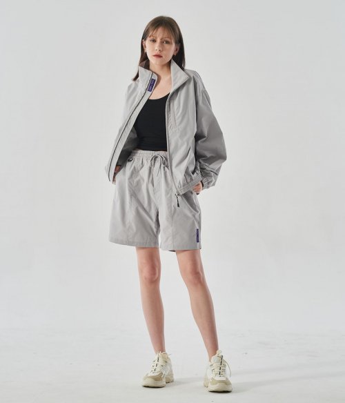 Ветрозащитные шорты (Light Gray)