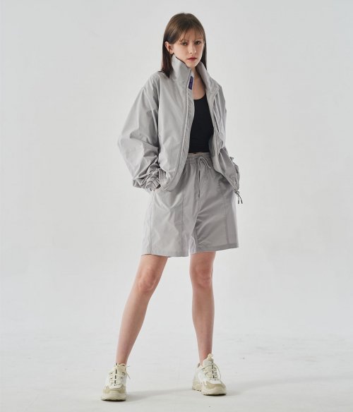 Ветрозащитные шорты (Light Gray)