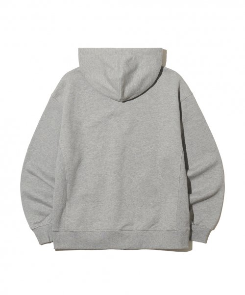 89LINE ZIP UP HOODIE серый