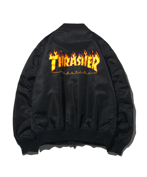 Flame MA-1 джампер черный