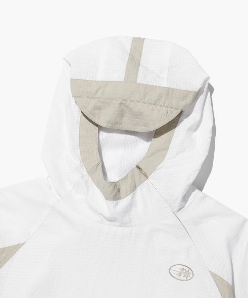 SIDE ZIP PULLOVER JACKET_WHITE(NG2DSUB960A)