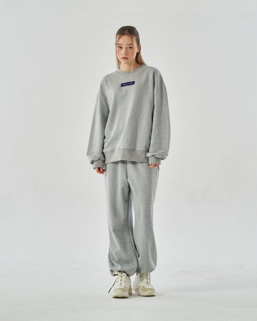 Спортивный костюм со свитшотом (Melange Grey)