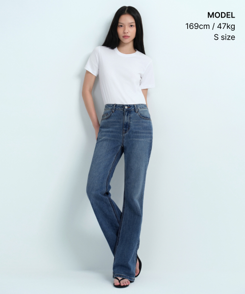 [Cooltandard] Women's Basic Crew Neck T-Shirt 2-Pack thumbnail 6