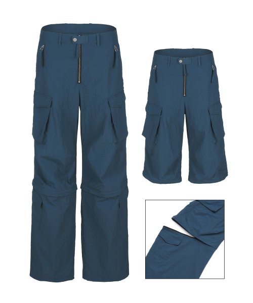 DETACHABLE CARGO PANTS синий (VH2DSUPA12A)