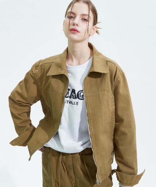 Куртка-тракер с символом NOI860 (Beige)