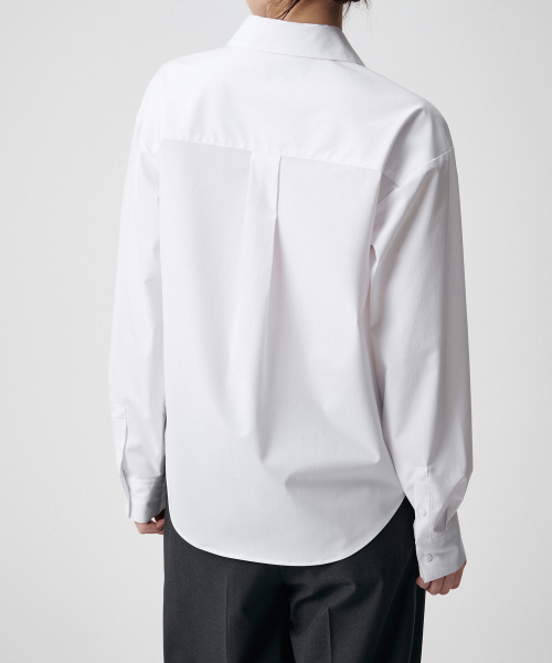 Womens Wrinkle-Free Shirt [White] thumbnail 5