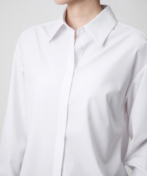 Womens Wrinkle-Free Shirt [White] thumbnail 6