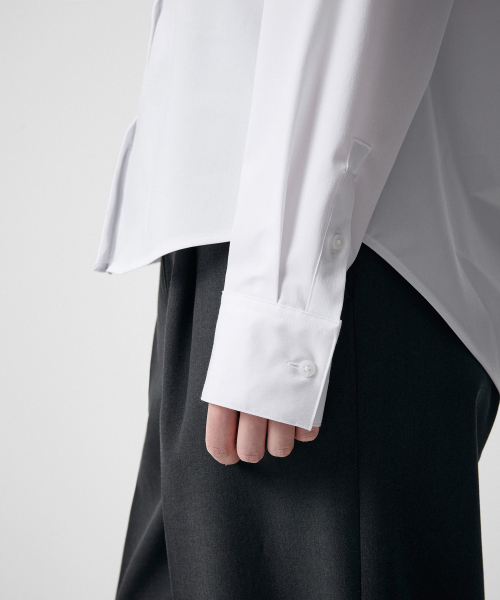 Womens Wrinkle-Free Shirt [White] thumbnail 7
