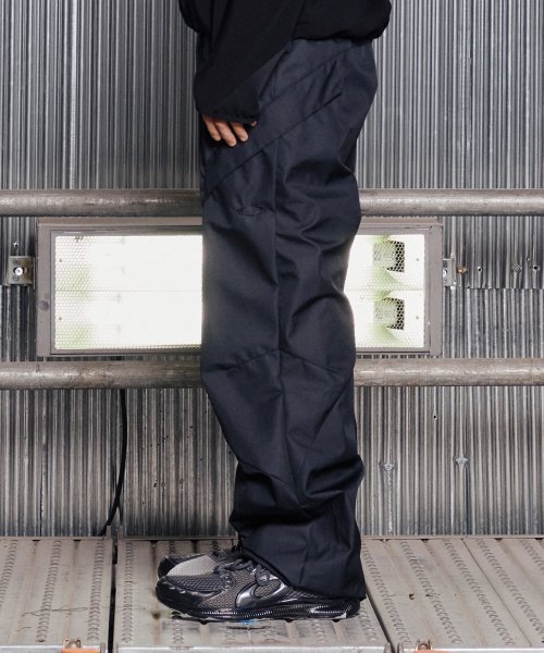 SURPLUS NYLON PANTS [BLACK]