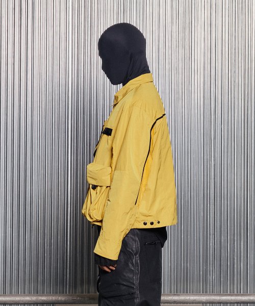 MULTI POCKET TRUCKER JACKET [YELLOW]