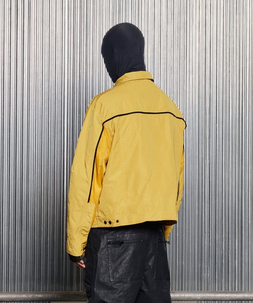 MULTI POCKET TRUCKER JACKET [YELLOW]