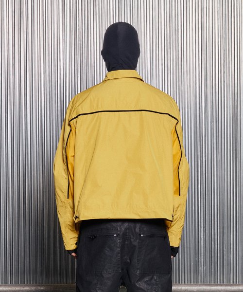 MULTI POCKET TRUCKER JACKET [YELLOW]