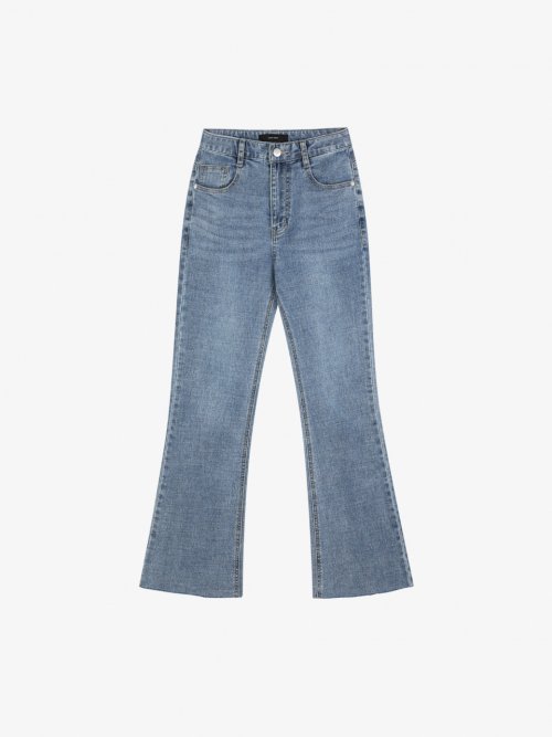Lossy Washed Bootcut Denim Pants
