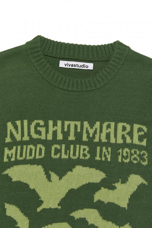 NIGHTMARE KNIT [GREEN]