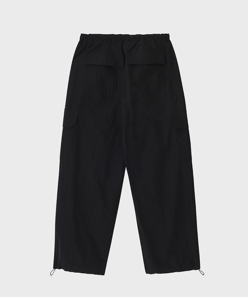 Брюки-парашют Cotton-Nylon (Black)