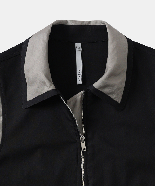 Куртка варсити из контрастной органзы (Black)