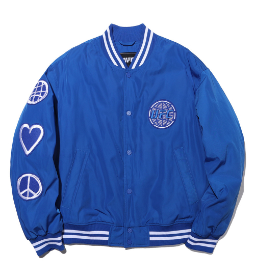 Куртка-бомбер UFC City Exclusive Relaxed Fit Blue U2PJU1302BL