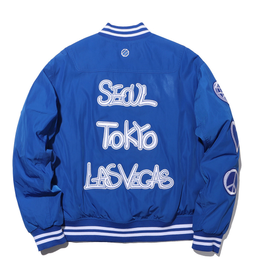 Куртка-бомбер UFC City Exclusive Relaxed Fit Blue U2PJU1302BL