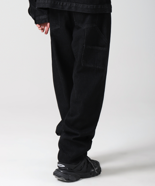 Carpenter Loosefit denim pants - 2COL