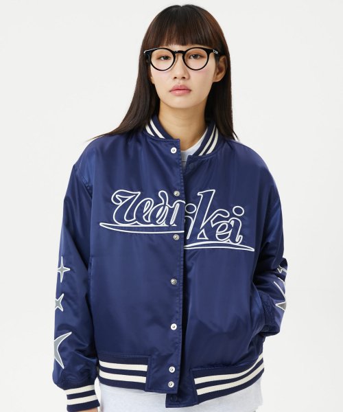 Куртка-бомбер 89 Logo Varsity Jacket Navy