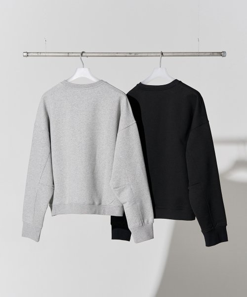 Middle Length Sweat Shirts [2 Colors]