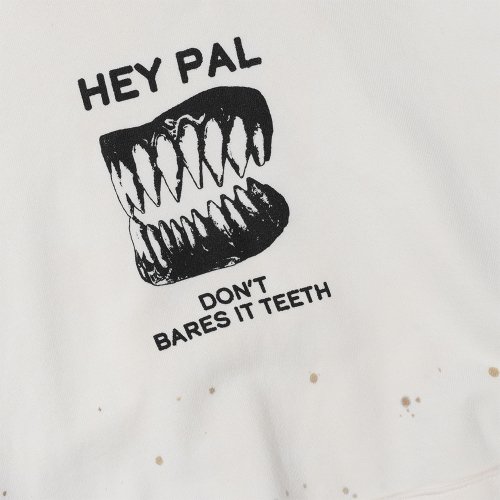 HYE PAL HEAVY HOODIE CREAM