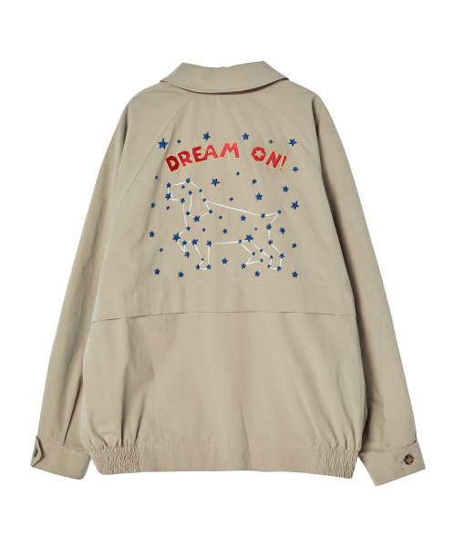 Хлопковый бомбер Archive Art Piece, Beige