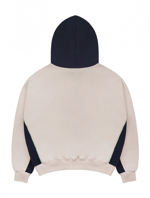 Худи унисекс Maison Symbol Rugby на кнопках cream (FCD1TS102M)