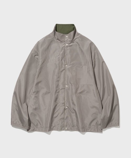 REVERSIBLE HIGH NECK Куртка (KHAKI)