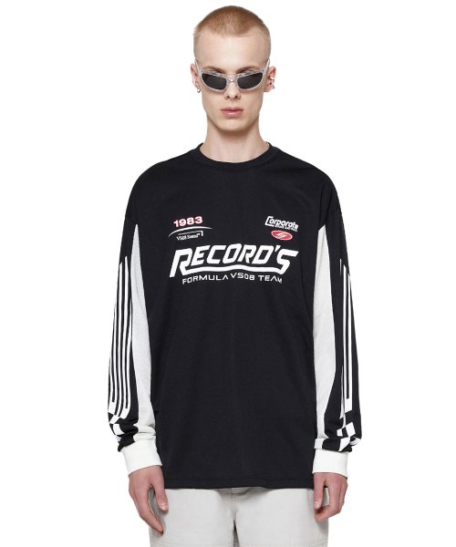 RACING JERSEY L/S TEE [Черный]