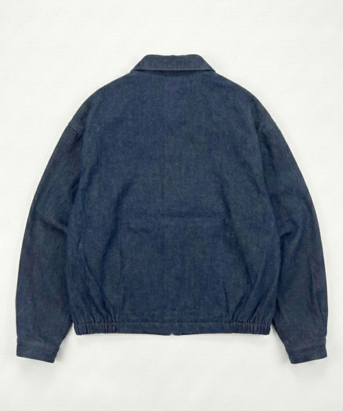 Джинсовый короткий блузон [Blue]