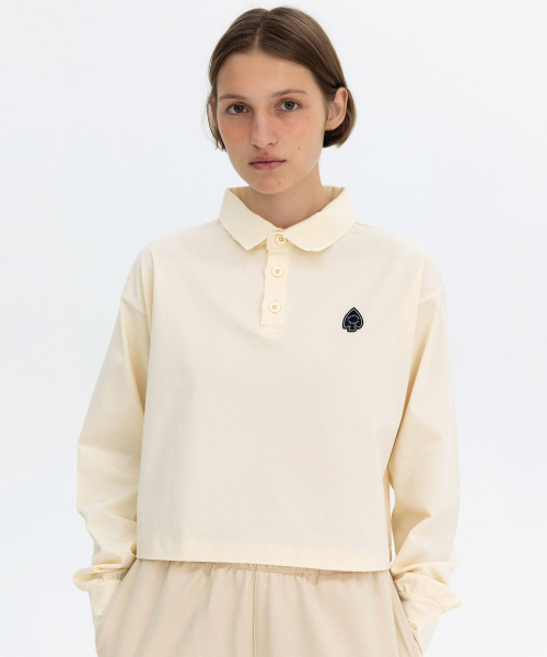 EMBLEM PATCH COLLAR Рукав - LEMON