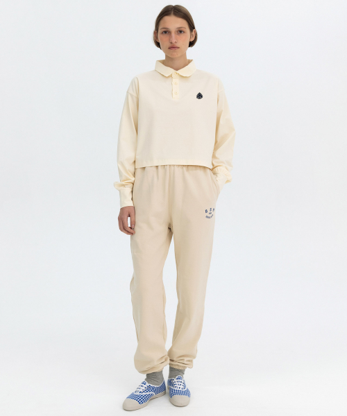 EMBLEM PATCH COLLAR Рукав - LEMON