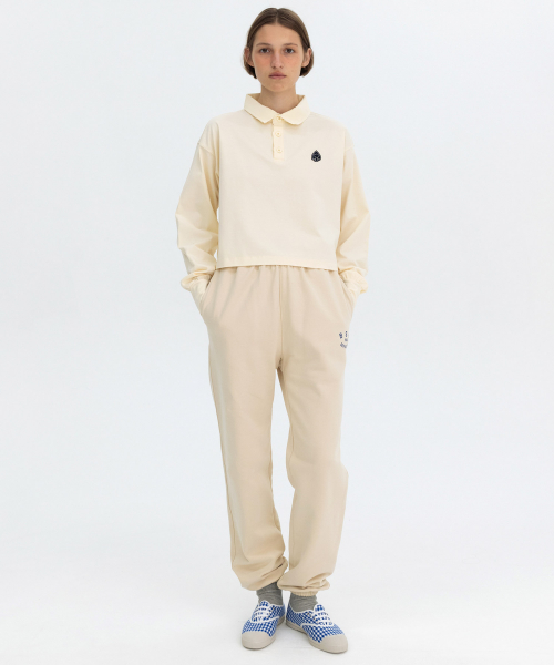 EMBLEM PATCH COLLAR Рукав - LEMON