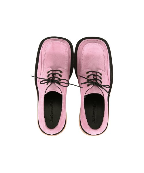 MUSINSA | ANDERSSON BELL Square Martin 23 Derby Shoes aaa327m (PINK)