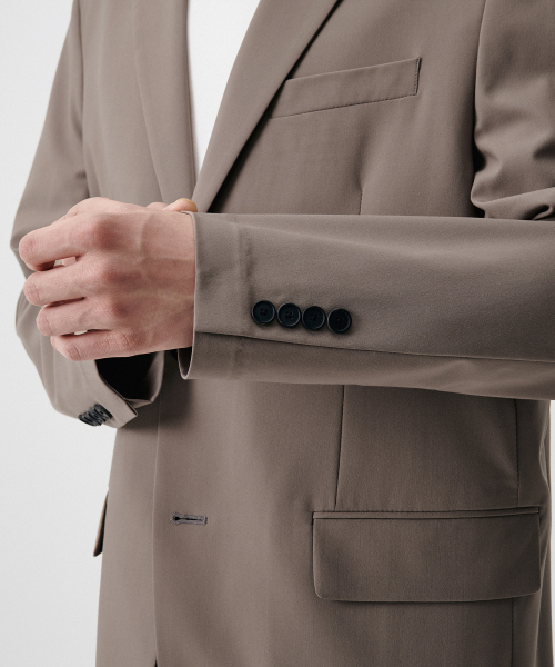 [Cooltandard] Relaxed Basic Blazer [Dusty Beige] thumbnail 8