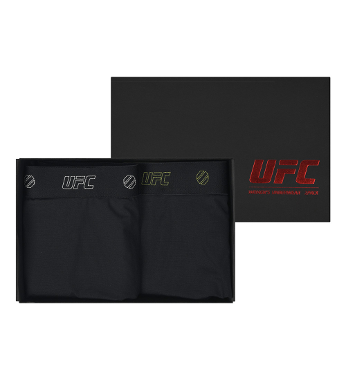 Женские боксеры UFC Basic 2PACK Black U4ECU1202BK
