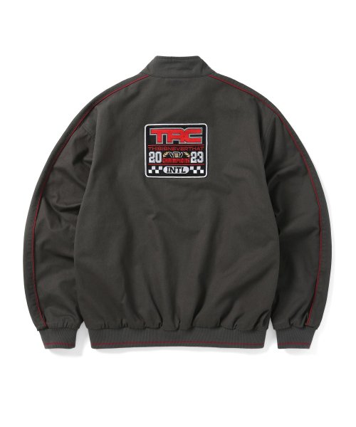 MUSINSA公式 | thisisneverthat® TRC Racing Jacket Charcoal 