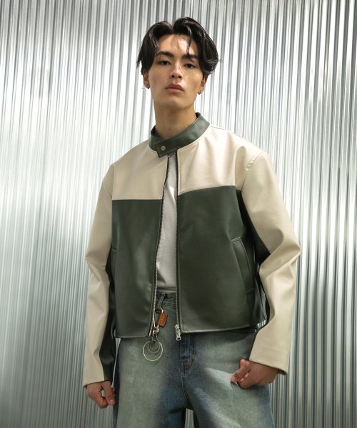 Hunter green moto jacket deals