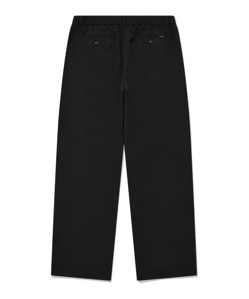 Свободные брюки на резинке, Black