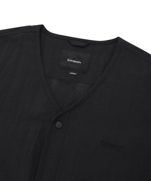 Нейлоновая куртка-кардиган Black