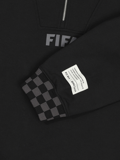 Свитшот на молнии в клетку (FF31MZ53U_160)